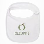 Βρεφική σαλιάρα Olivaki από 100% βαμβάκι
