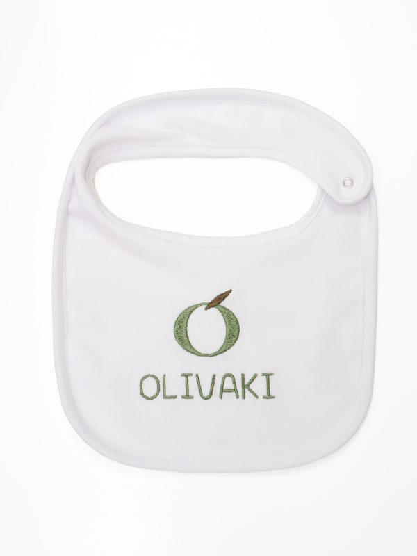 Βρεφική σαλιάρα Olivaki από 100% βαμβάκι